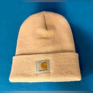 Carhartt cantaloupe color knit Beanie